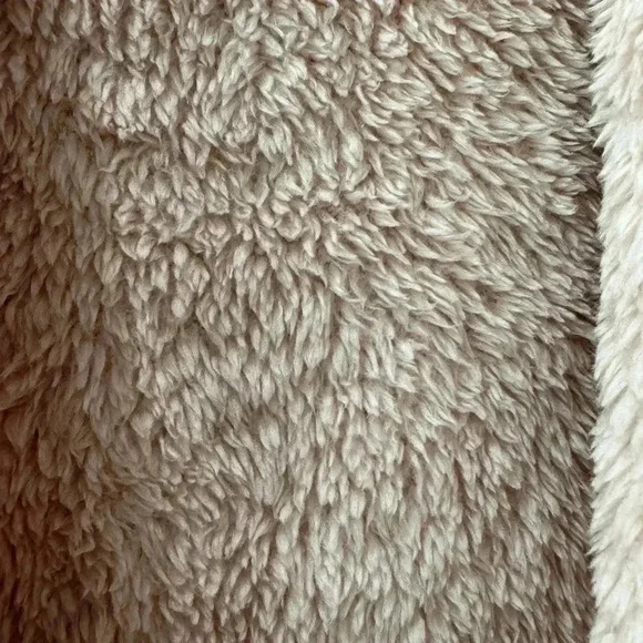 Cold Crush Blush Pink Hooded Sherpa Open Cardigan - Size M & XL - Picture 5 of 10